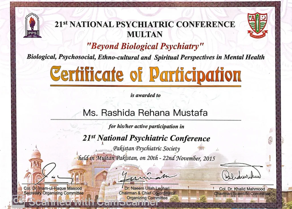 21st National Psychiatric Conference – Beyond Biological Psychiatry