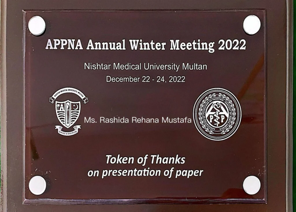 APPNA Annual Winter Meeting Research Presentation