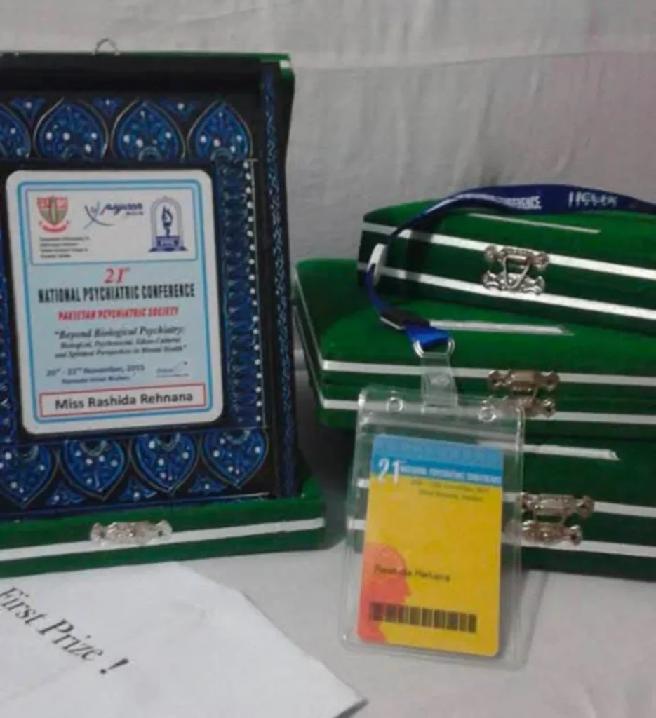 First Prize – 21st National Psychiatric Conference